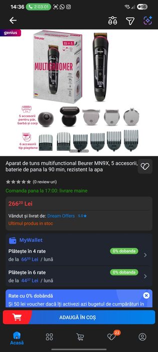 Mașină de tuns multifunctională Beurer