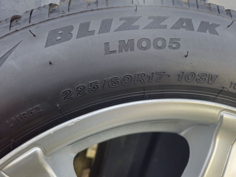 Jante + anvelope 225x60 R17 / 5x120/R17