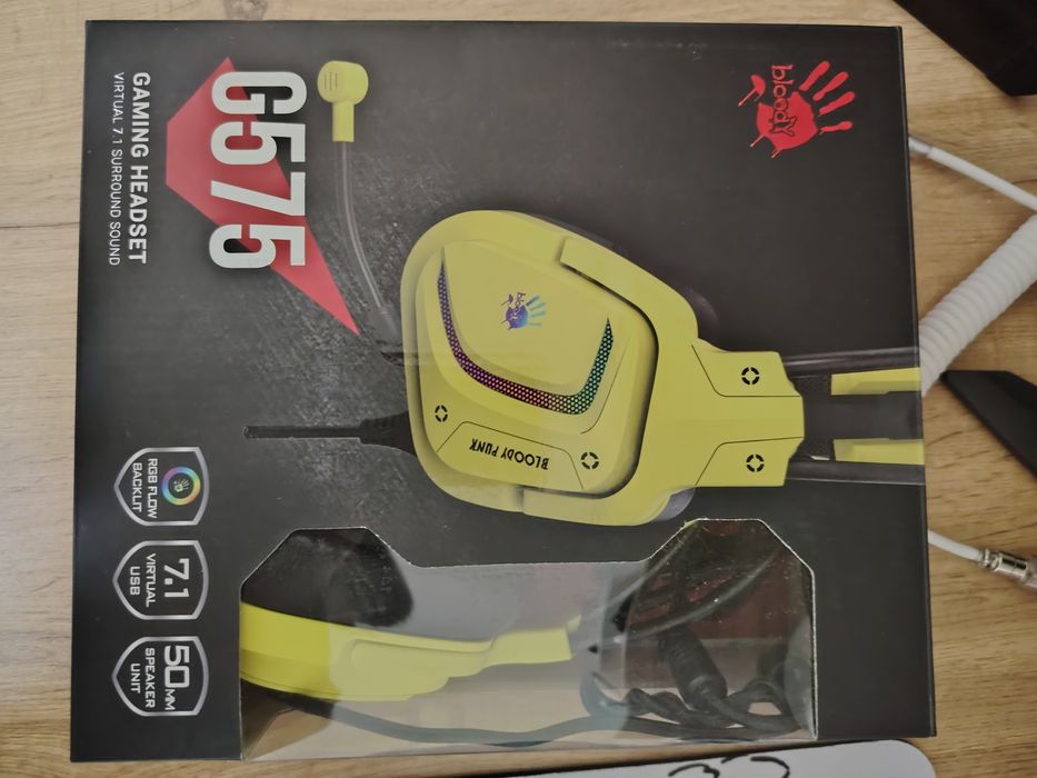 Продам наушники bloody g575