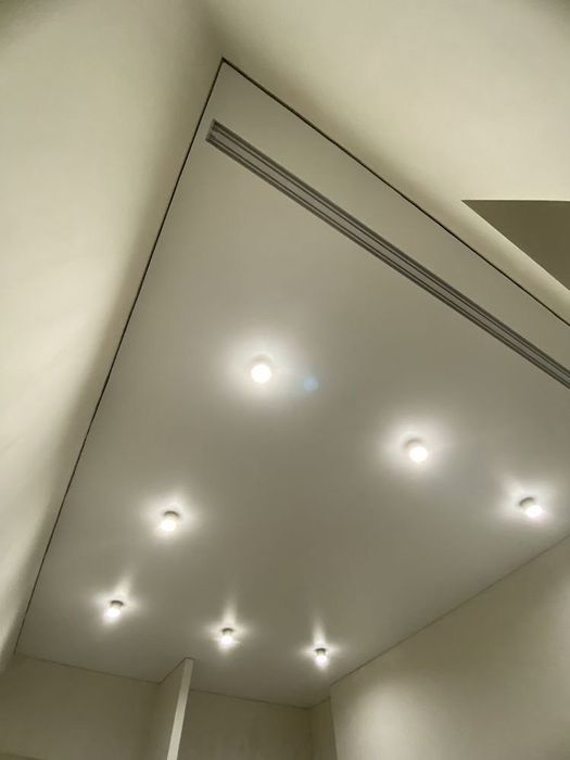 Натяжные потолки под ключ