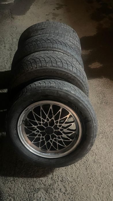 Продам диски с резиной зима б/у