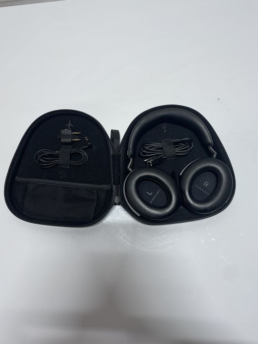 Casti SENNHEISER Momentum 4 Wireless, Bluetooth, Over-Ear, Microfon, Noise Cancelling