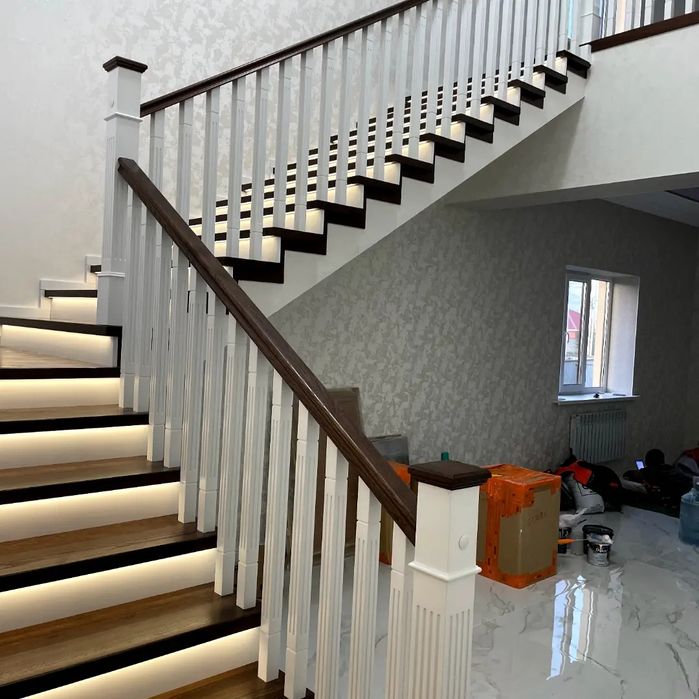 Деревянные лестница