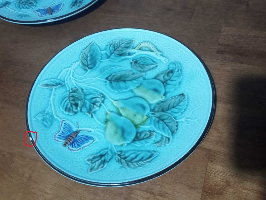 Doua farfurii Majolica