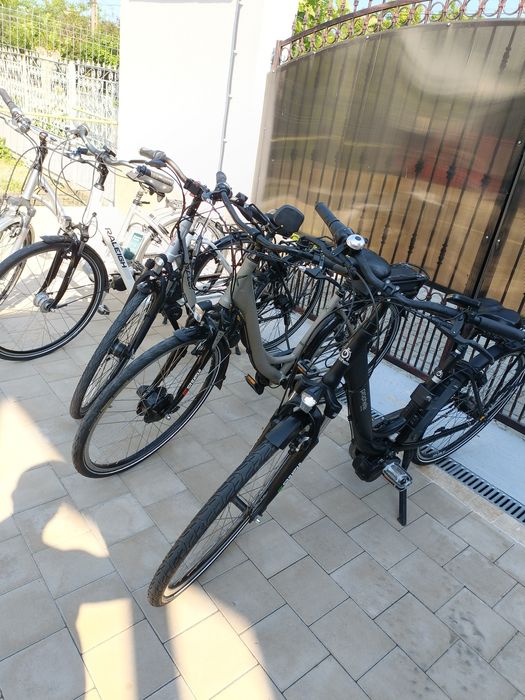 Bicicleta electrica aluminiu Saxonete,Kalkhoff,Raleigh,shimano display led fata spate  made in germany Prophete  nexus kalkhoff,hansa enovation,