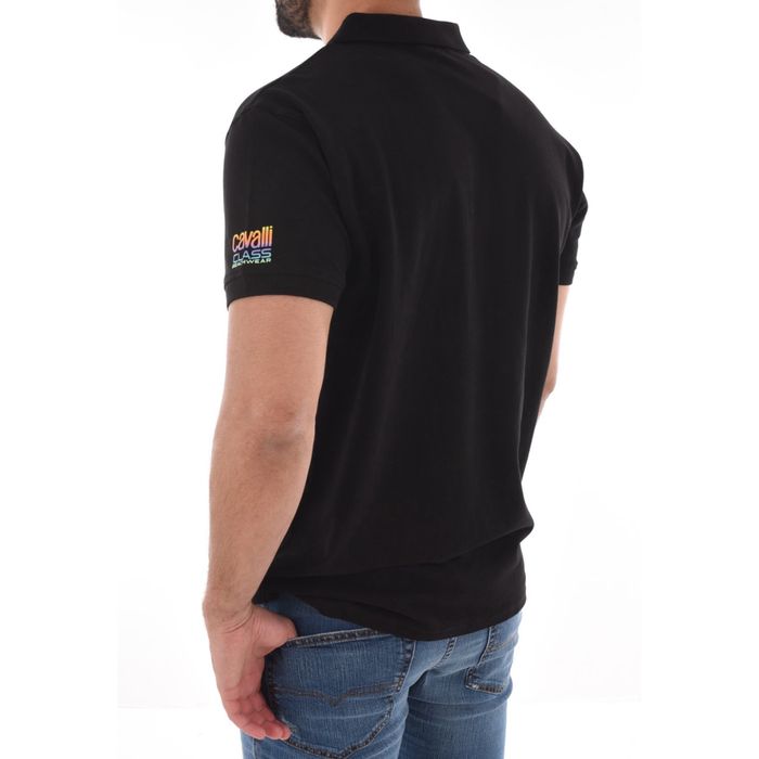 Оригинална мъжка поло тениска Cavalli Class CLL2MPL01