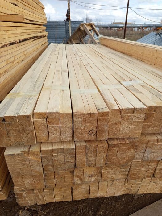 Доска, балки, брус, обрешётки, стропила, опилки