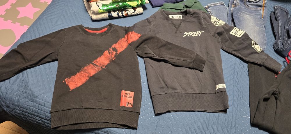 Дрехи момче от 110/116/122/128 Всичко в описанието.