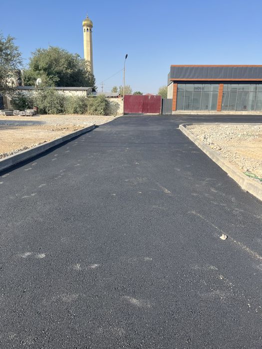 Укладка асфальта. Асфальт.