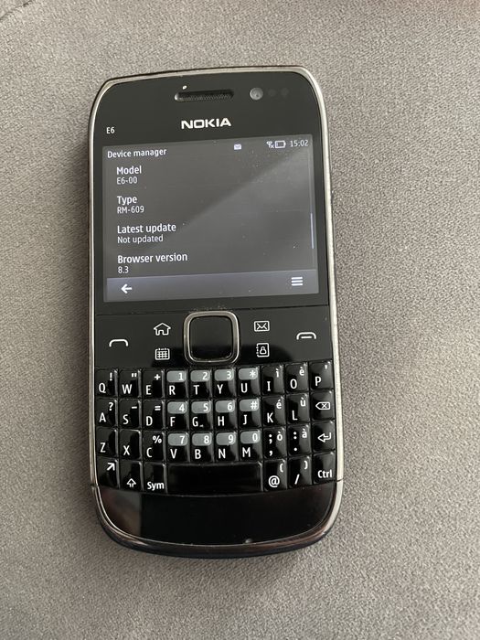 NOKIA E6 Clasic Type RM-609 Touchscreen + Qwerty