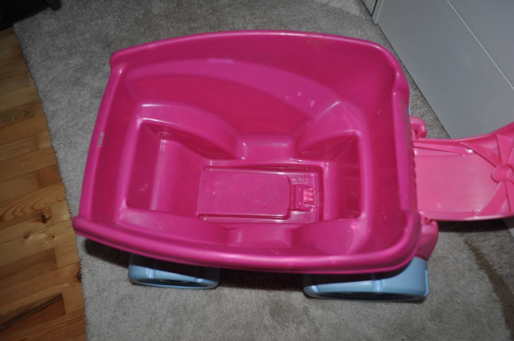 Розова количка за лего и др. играчки