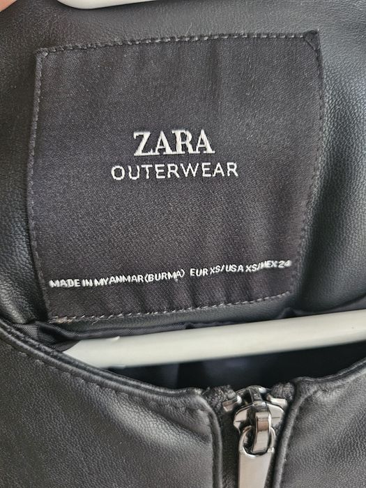 Дамско кожено яке Zara