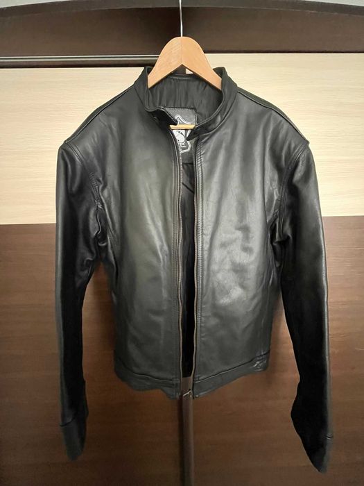 Мъжко кожено яке, естествена кожа / 125 евро