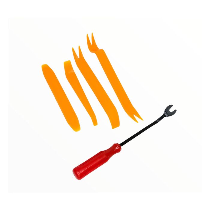 Комплект щипки за кола и инструменти за поправка на кори и тапицерии