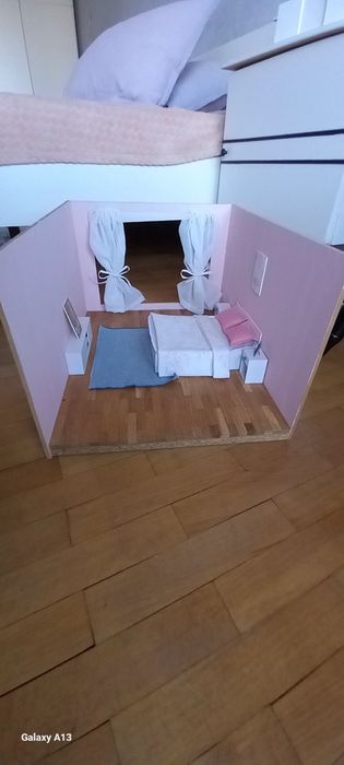 Макет на спалня 1:20