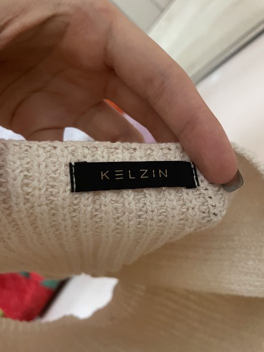 плетенный топ