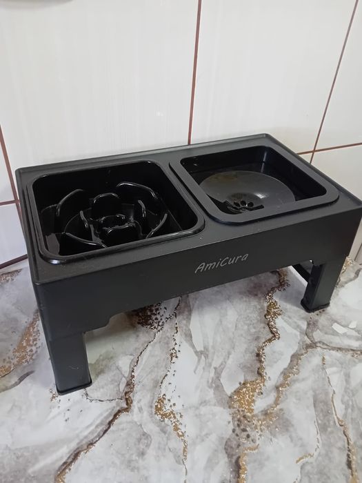 Suport hrană pentru căței Amicura