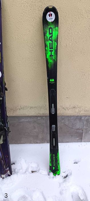 Комплект ски и щеки за ски Head, Fischer, Leki