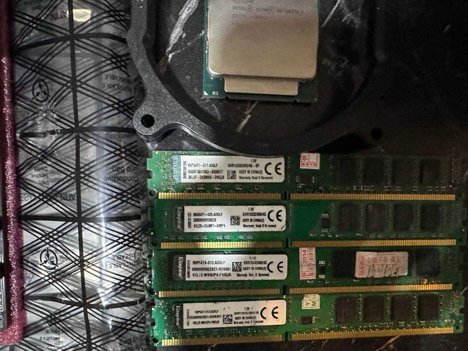 Мощные 24 поточные комплекты x99 +2673v3 + озу 16 гб ддр3 + куллер