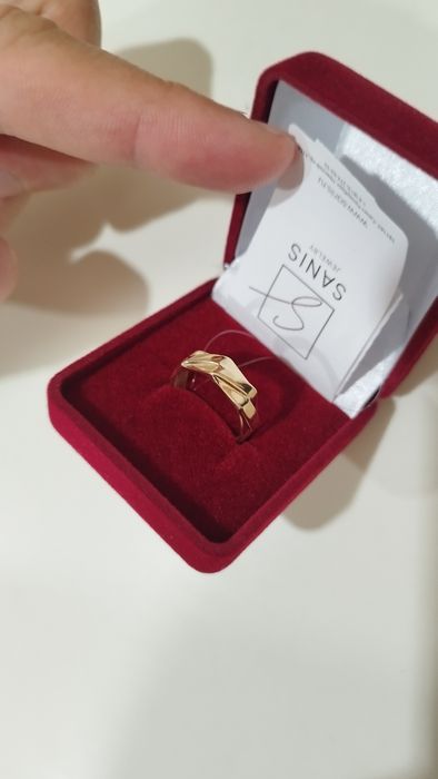 Золотое кольцо 17 размер