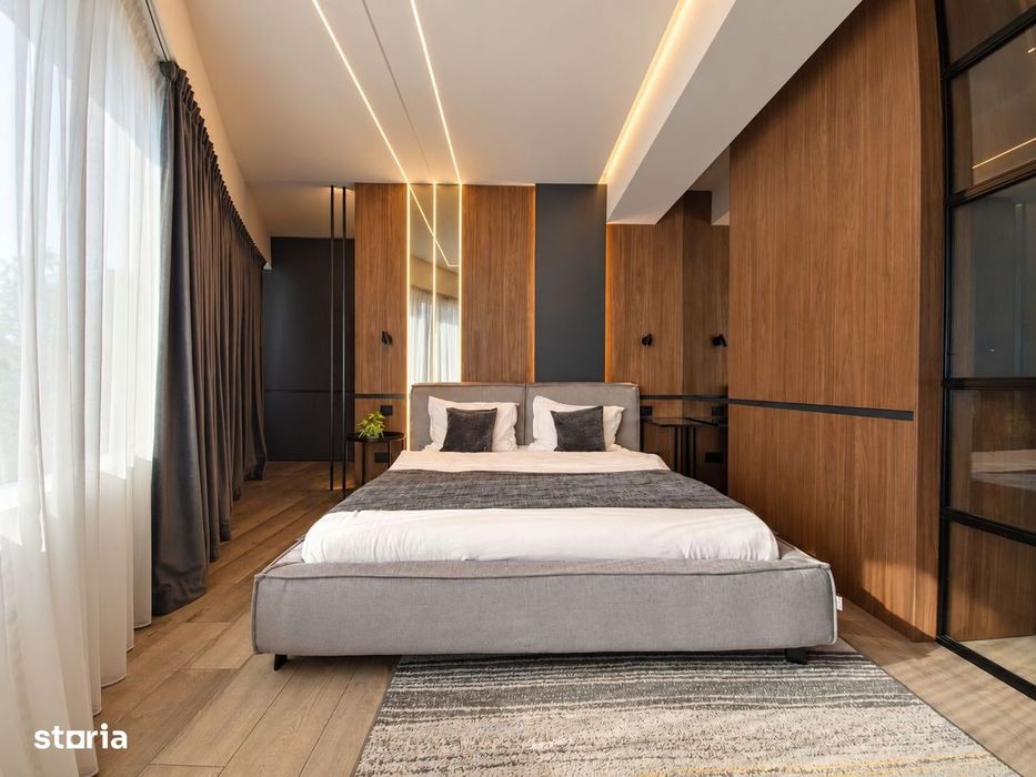 Apartament 2 camere, ultrafinisat, etaj 15, panorama asupra orasului