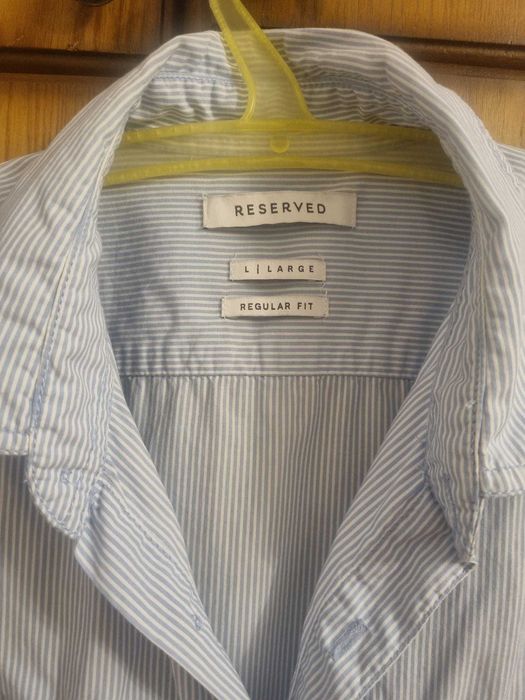 Vand camasa barbat Reserved, bleu in dungi. L, bbc100%