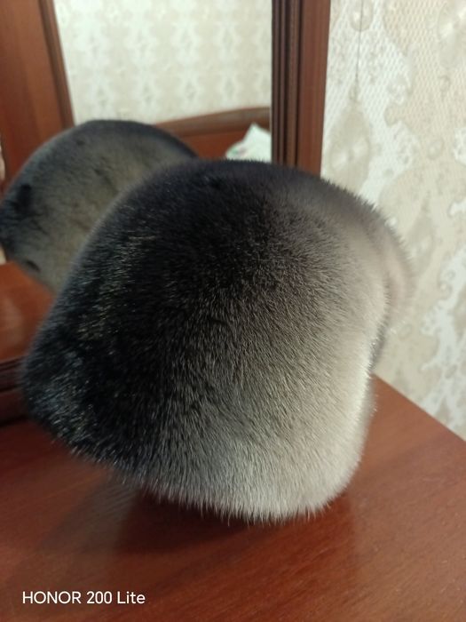 Норковая шапка женская