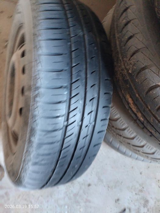 Р14 комплект колес стоял на опелье