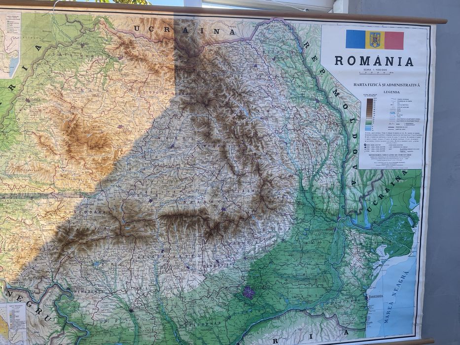 Vând harta rominiei pinza