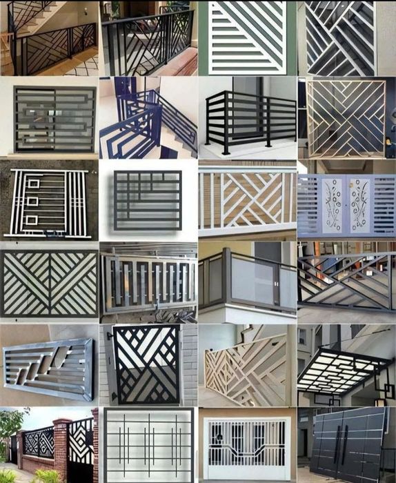 Vand balustrada fier