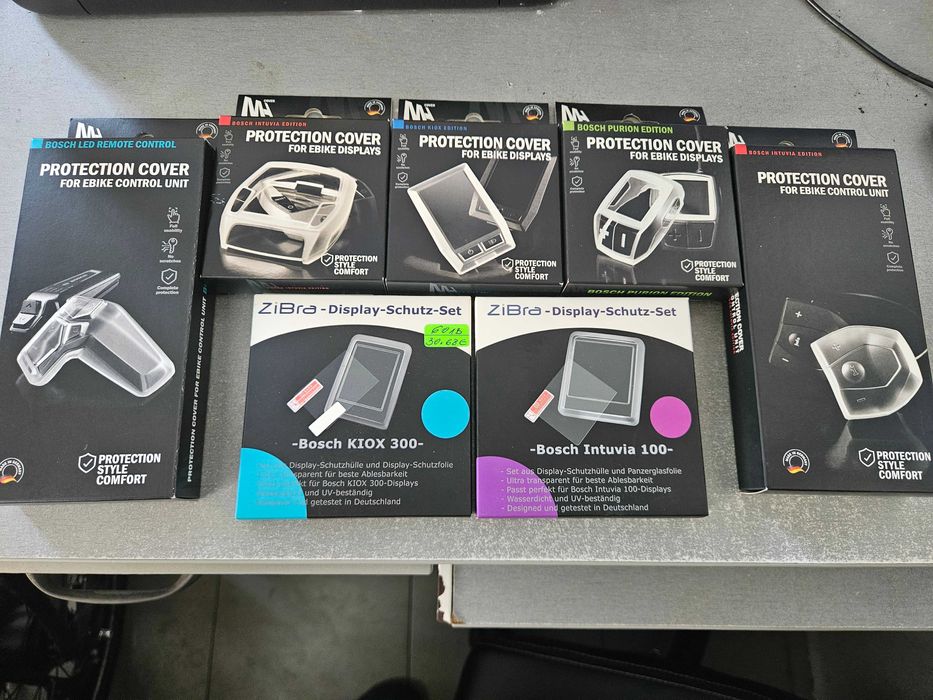 Протектори за дисплеи BOSCH-INTUVIA; PURION; KIOX 300; KIOX 330