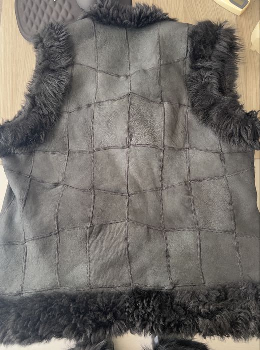 Елек естествена кожа