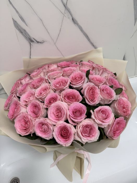 Свежие розы, 51 роза