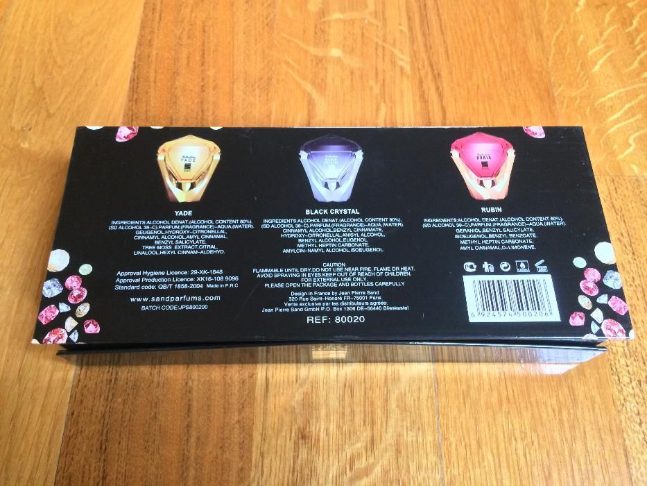 Set parfumuri Jean-Pierre Sand Paris Collection Black , UNIC-RO , NOU!