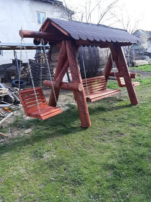 Balansoare mese rustice