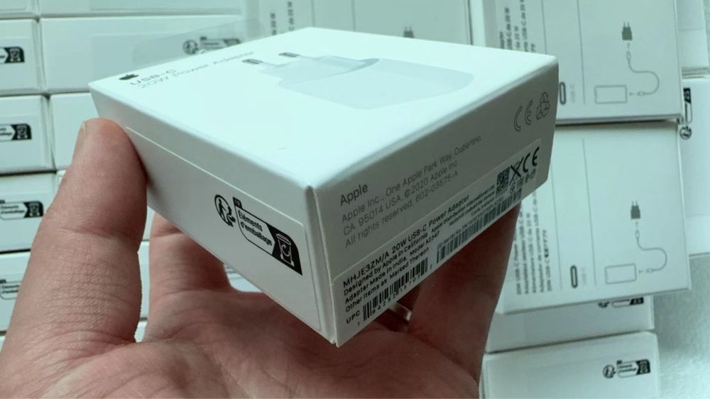 Адаптер 20w apple, блок питания, зарядка, для iphone, оригинал