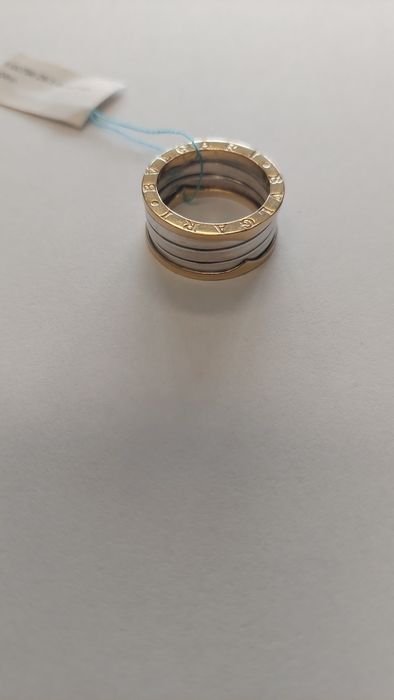 Златен Пръстен BVLGARI НОВ 7.08гр  14к размер 13-53