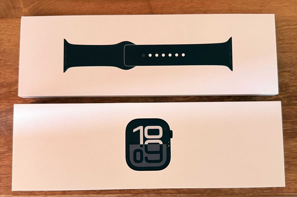 Curele Apple Watch black 46mm + incarcator