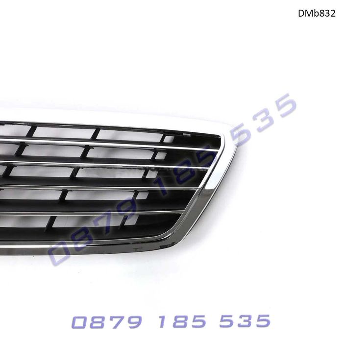 Предна хром решетка Mercedes S W220 сива тунинг мерцедес с класа
