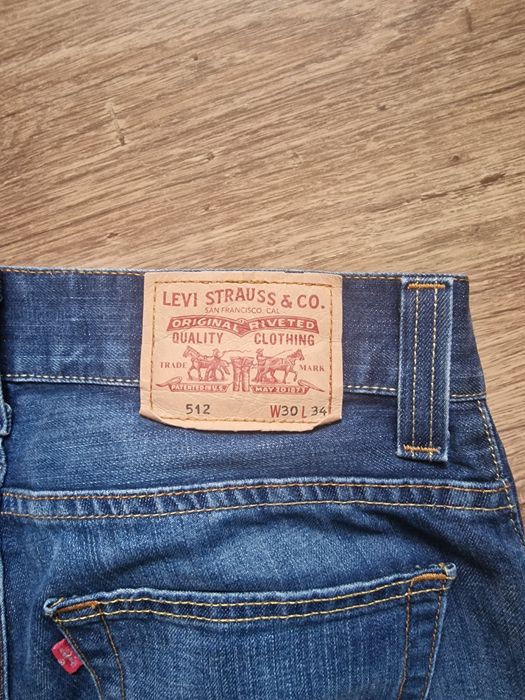 Blue Jean Levi Strauss W30L34 BOOTCUT 100%bumbac