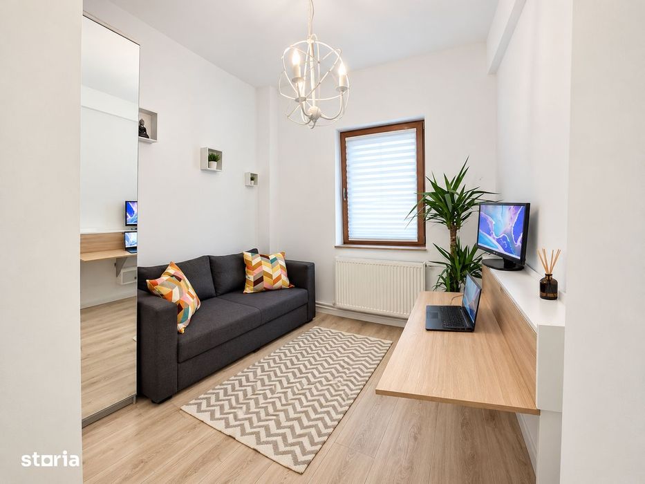 3 camere Piața Domenii | 68 m² utili | Vilă duplex | Centrală proprie