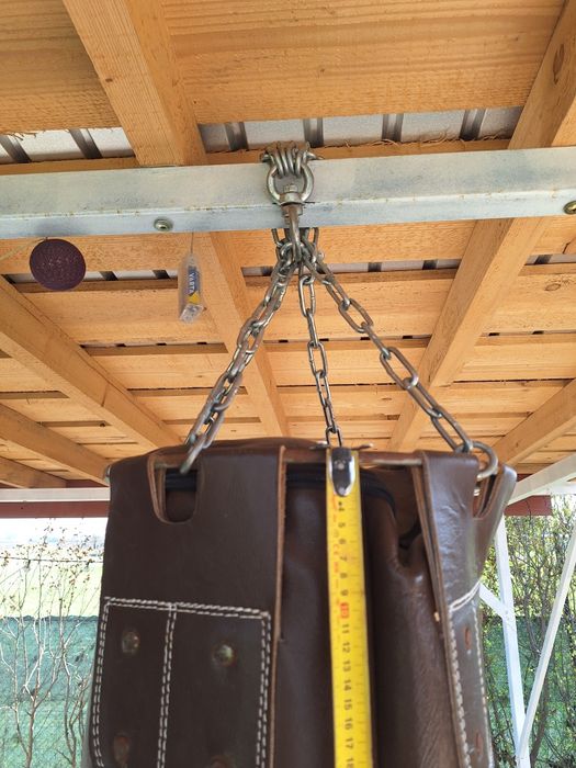 Sac de box din piele 150x35cm, GreenHill