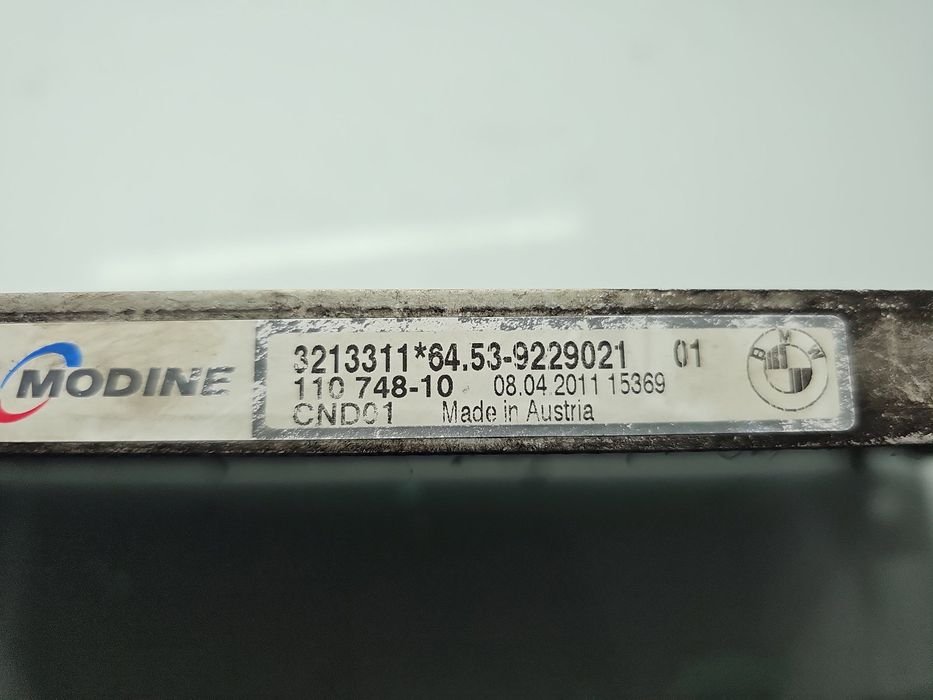 Radiator clima / AC Bmw 3 (E90) [Fabr 2005-2011] 9229021-01 2.0 N47D20