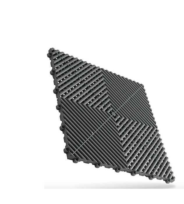 Модульная плитка для пола  из пвх