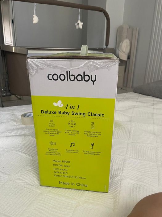 Детский шезлонг coolbaby 4 in 1