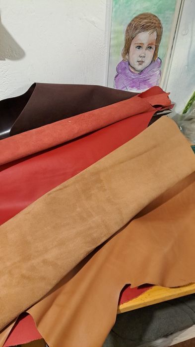 Piele naturala tabacita, piele la metru, marochinarie leather handmade