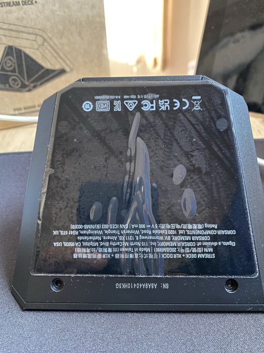 STREAM DECK + (White) + XLR Dock Bundle + Blue Dials Set