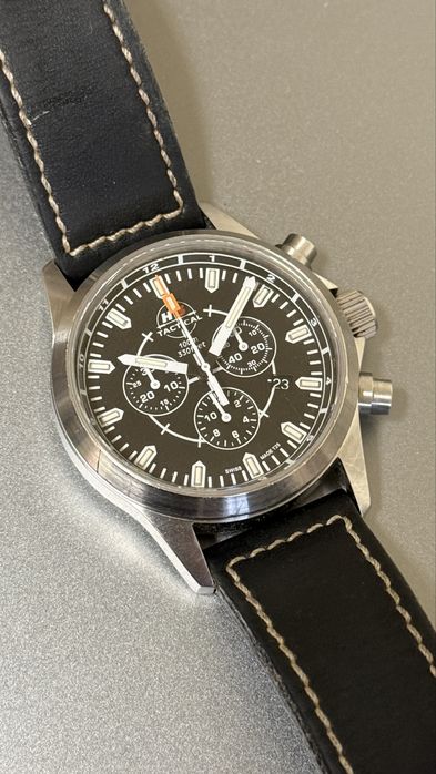 H3 tactical chronograph 42mm quartz