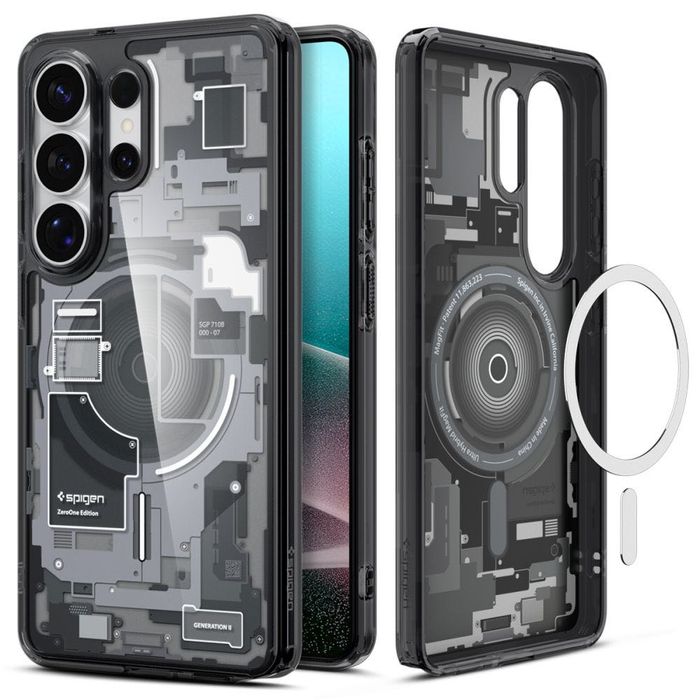 Прозрачен Кейс Spigen Ultra Hybrid Mag Zero One с MagSafe за Galaxy S26 Ultra
