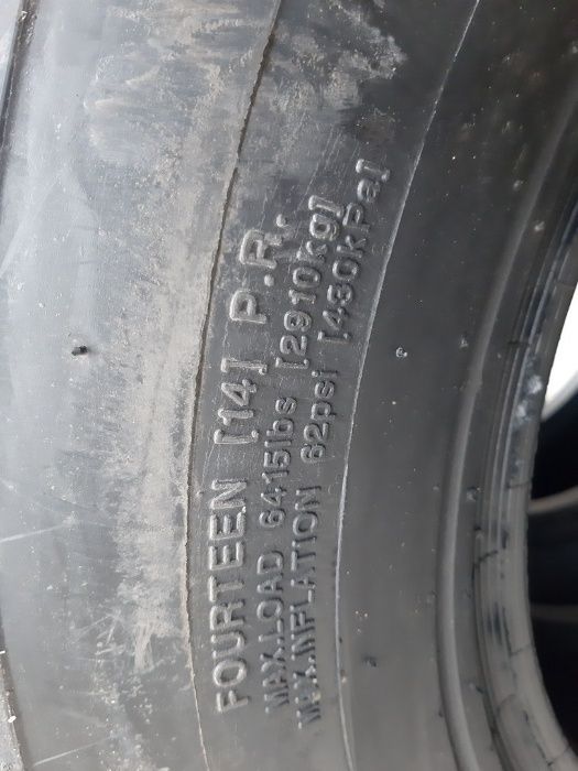 Cauciucuri noi industriale 12.5/80-18 cu 14PR livrare pana acasa tva